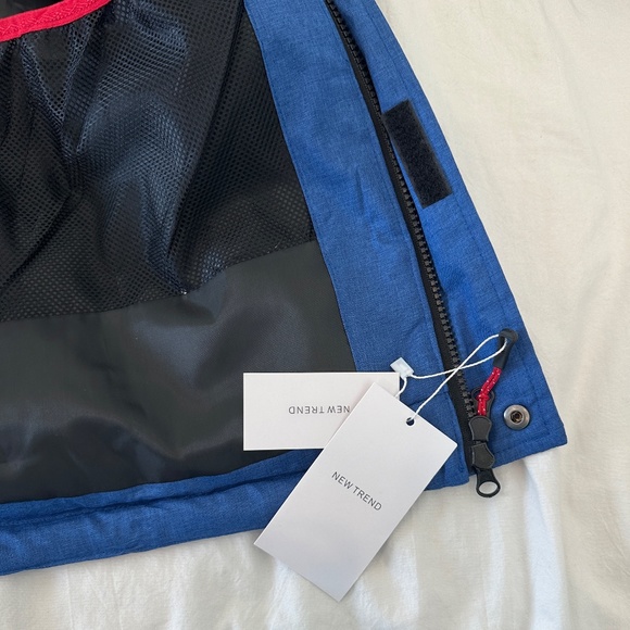 Hiking Puffer Down Jacket Hoodie Ski Snowboard Winter Outdoor Thermal Warm - Picture 4 of 5